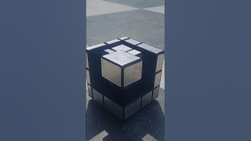 Top 3 Mirror cube pattern #trending #viral  #youtubeshorts #public #cube #pattern