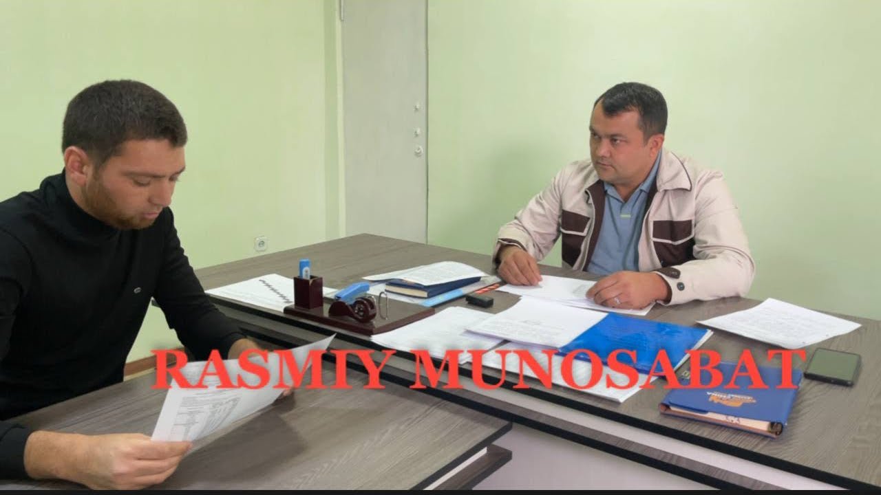 RASMIY MUNOSABAT #navoi #youtube #зарафшан