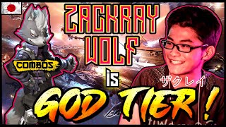 ZACKRAY WOLF is GOD TIER! | #1 Combos & Highlights | Smash Ultimate