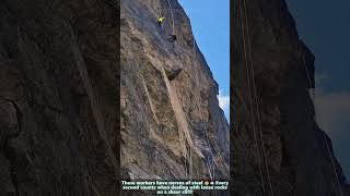 High-Stakes Cliff Demolition: Taking Down a Loose Rock Before It Takes Anyone With It