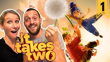 IT TAKES TWO Gameplay Tests our Relationship😲PS5 | Pt.1