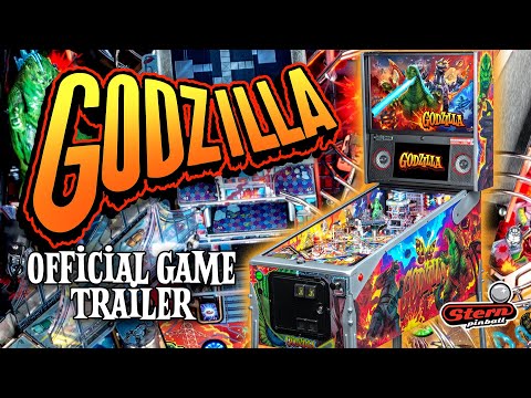 Godzilla Premium Pinball Machine from Stern