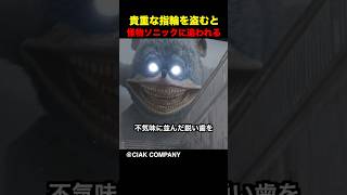 貴重な指輪を盗むと怪物ソニックに追われる