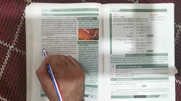 Weight | Dynamics Unit 3 Physics Grade 9 Lecture 7 What is weight