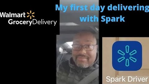 My first day delivering for spark delivery. #spark #Walmart #delivery #firstday