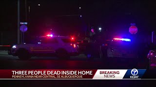 Police investigate after 3 people found dead in southeast Albuquerque