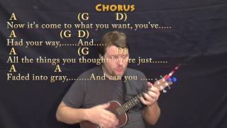Amie (Pure Prairie League) Ukulele Cover Lesson in A with Chords/Lyrics
