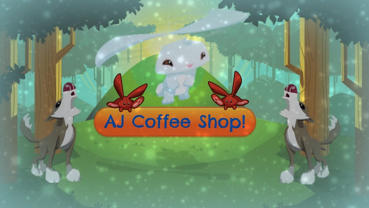 Making My Animal Jam Coffee Shop! YouTube