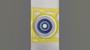 Peaceful ASMR Visuals | Relaxing Spirograph Art for Rest! #art #shorts #spirograph #asmr #satisfying