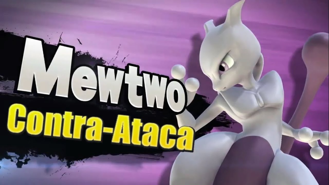 【smash Bros Para Nintendo 3ds Wii U】mewtwo Contra Ataca Youtube