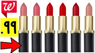 Walgreens **.99 L'OREAL LIPSTICK** CURBSIDE until MARCH25!
