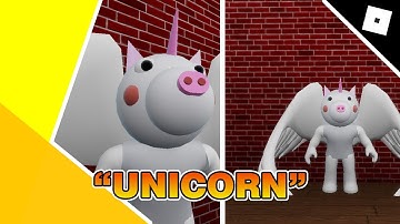 How to get " UNICORN " Badge & Moprh In - Piggy RP : Infection | Roblox