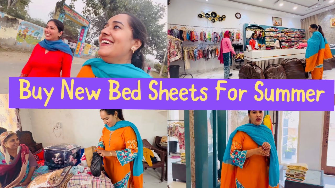 Buy New Bed Sheets For Summer #gurniwaz 