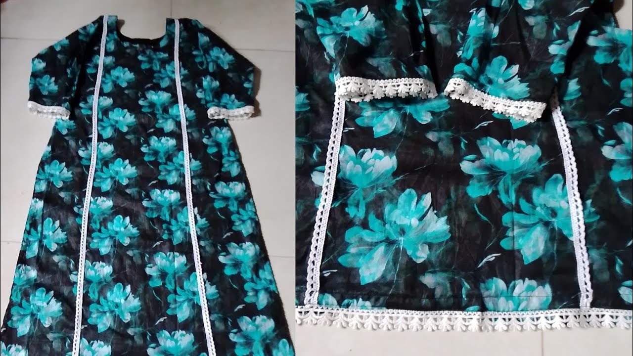 গজ কাপড় ও লেজ দিয়ে ইউনিক জামার ডিজাইন।। ঈদ স্পেশাল জামার ডিজাইন।।