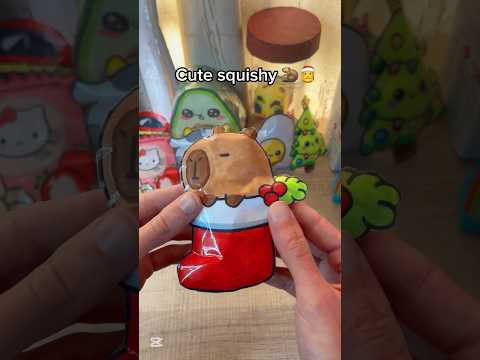 Cute capybara squishy