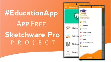 Education App free Sketchware Pro Project 2024 | #sketchpro #sketchwarepro