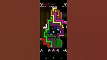 How to solve flow free (Amoeba pack level 81)