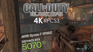 Call of Duty: Black Ops (4K / 2160p / 60fps) | RPCS3 Emulator 0.0.37-18022 | Sony PS3