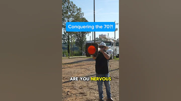 Overcoming fear. Climbing the 70’ foot pole. #shorts