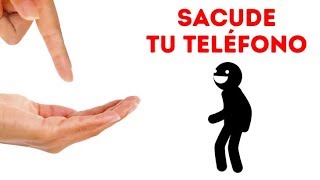 Inclina el teléfono y mira lo que ocurre