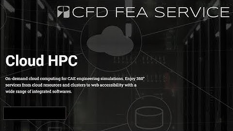 cloud HPC - cfMesh+ [openFoam meshes] available on cloudHPC