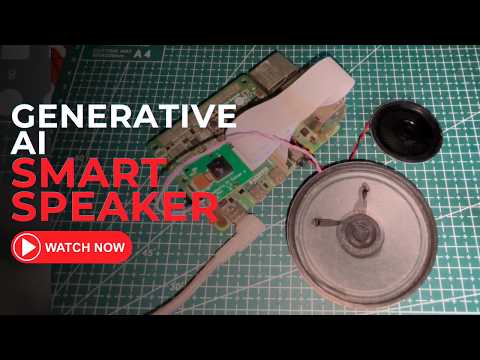 Build Your Own AI Smart Speaker with Generative AI! | DIY Electronics Project