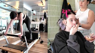 HAIR TRANSFORMATION, couples pilates, and botox! getting hotter! Guide