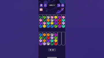 Level 111 - Ball Sort - Color Puzzle Master