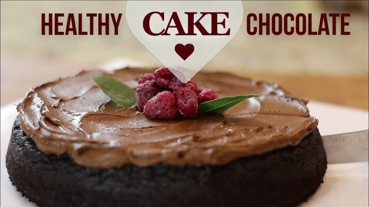 Chocolate Cake Recipe Healthy Cake & Frosting YouTube