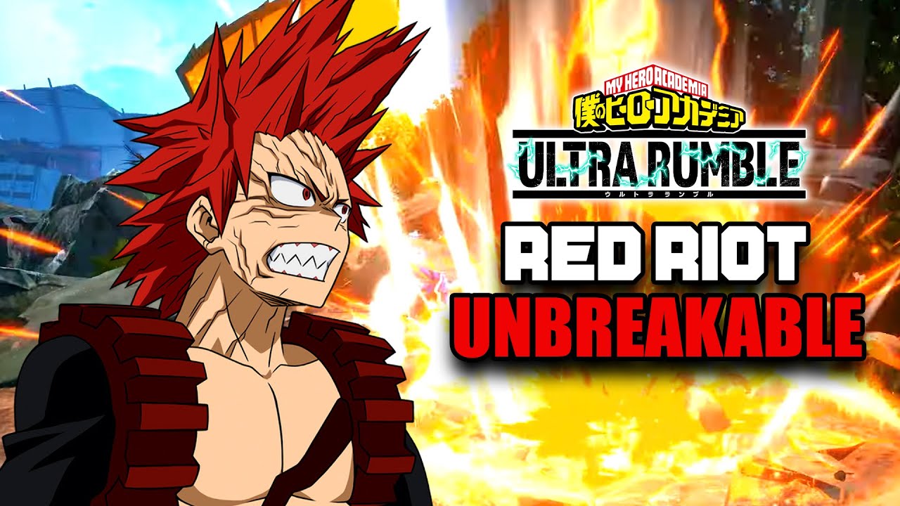 Ultra Rumble Red Rio 🔴 LIVE MY HERO ULTRA RUMBLE 💥 HOW GOOD IS RED RIOT? 🛡️ MHUR PRO LICENSE ...