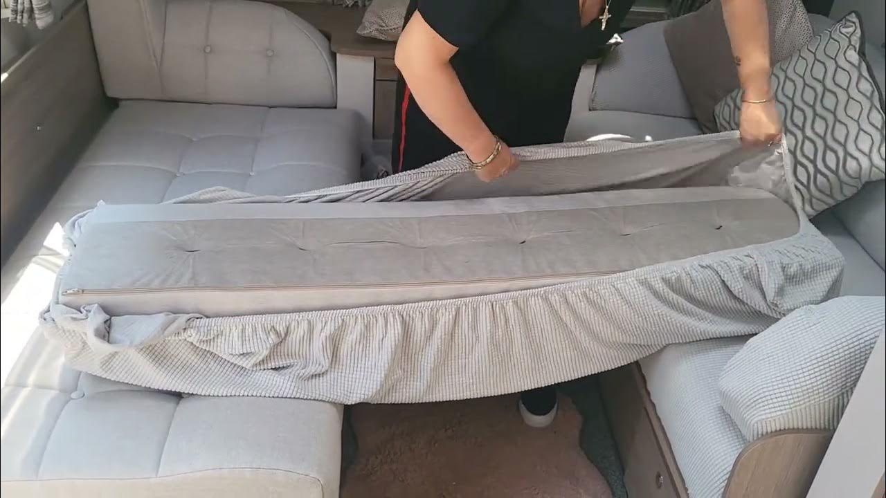 How I fitted my Shein caravan seat covers YouTube