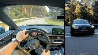 Audi S5 Coupé 3.0 TFSI 354HP Quattro 2017 POV Test Drive