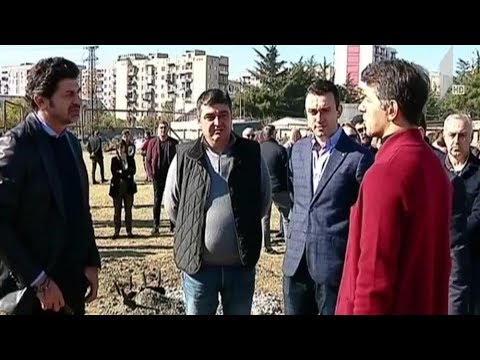 საფეხბურთო ცენტრის მშენებლობა