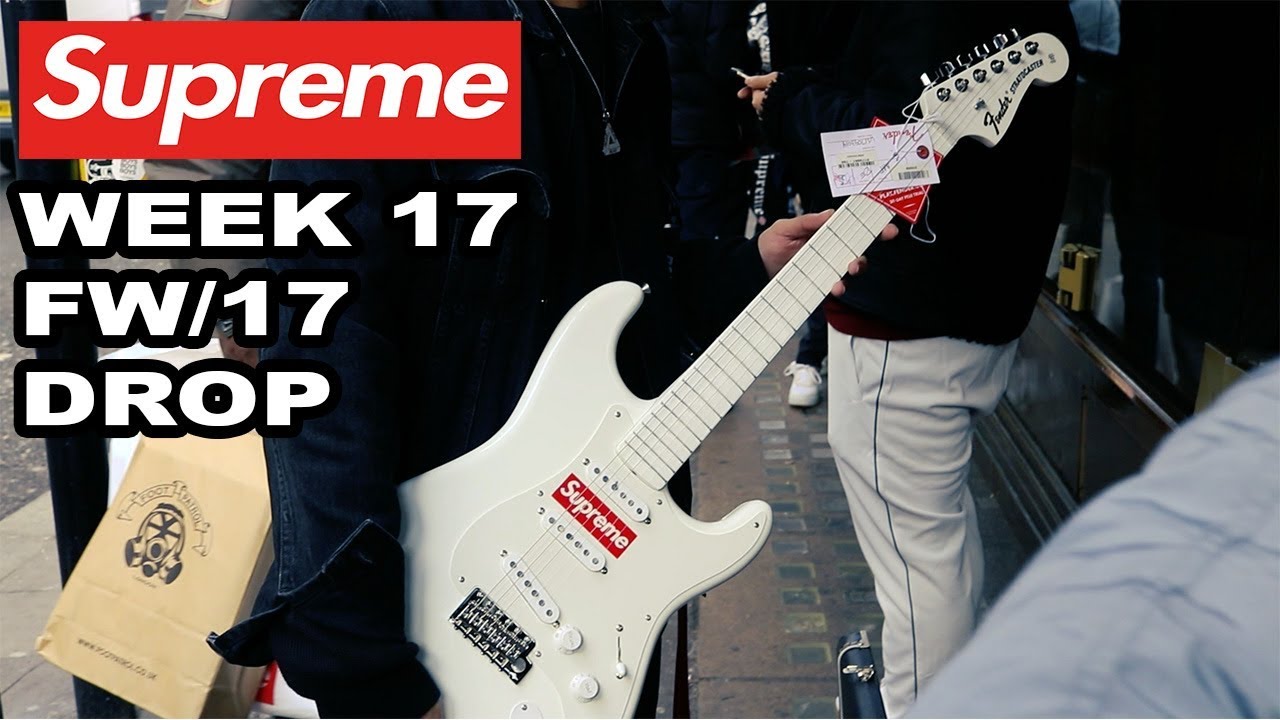 SUPREME WEEK 17 FW17 DROP