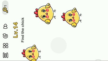 Brain Out level 14 || Find The Chick.