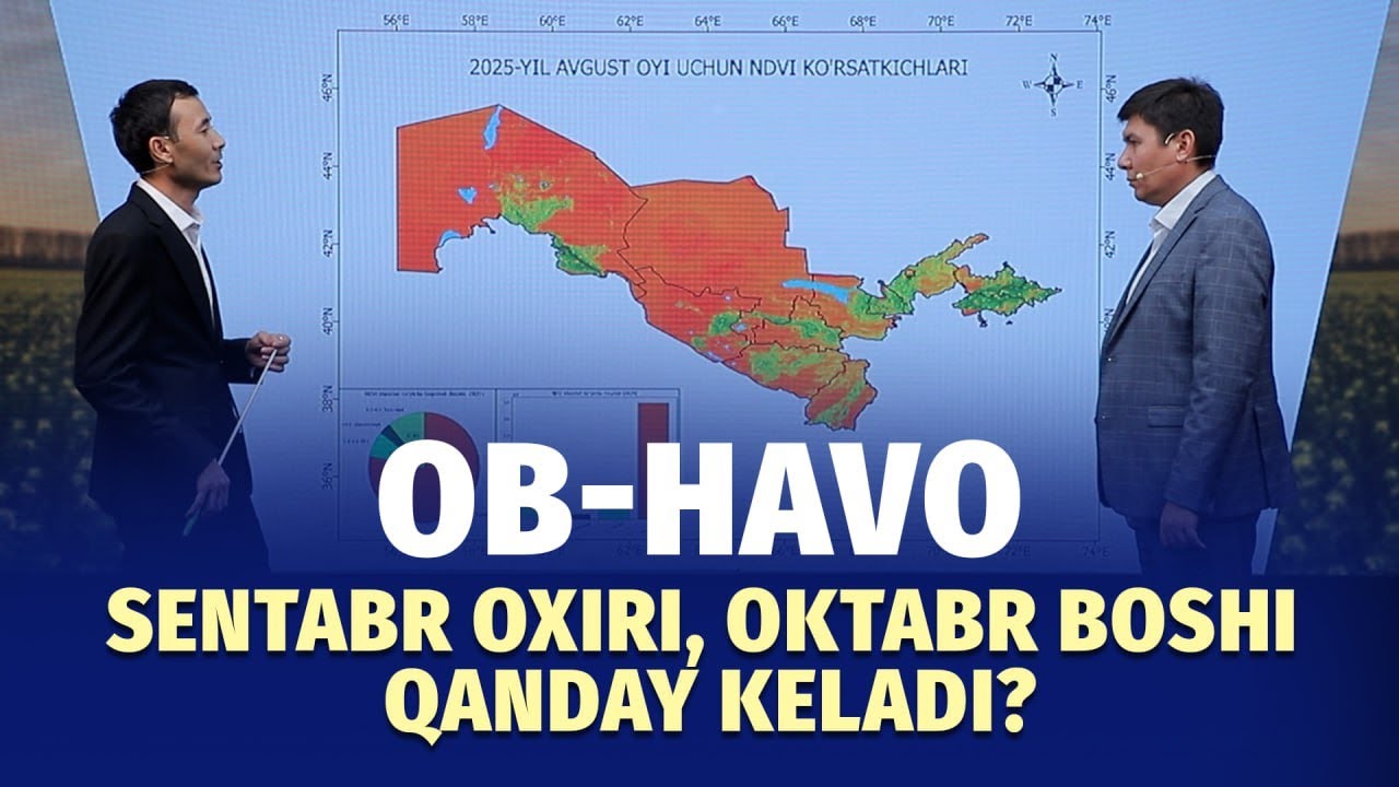Kelayotgan 10 kunlikda quruq ob-havo hukmron bo‘lishi prognoz qilinmoqda