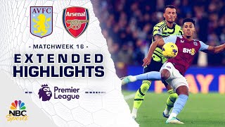 Aston Villa v. Arsenal | PREMIER LEAGUE HIGHLIGHTS | 12/9/2023 | NBC Sports