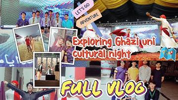 Cultural Event at Ghazi university|full vlog 