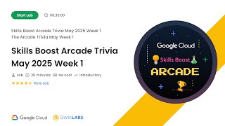 Skills Boost Arcade Trivia May 2025 Week 1 | Quiz | #qwiklabs #arcade screenshot 4