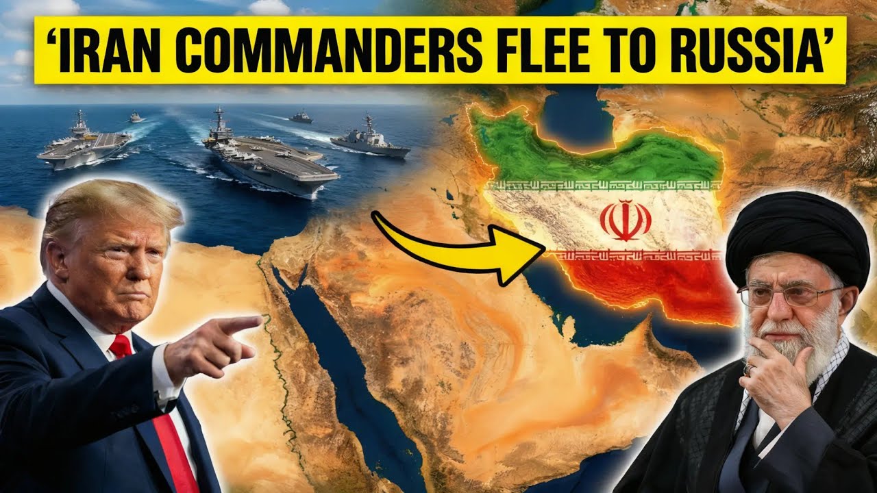 Iran Commanders to FLEE to Russia as Israel Prepares To Strike Tehran