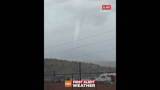 Funnel cloud in Globe, AZ