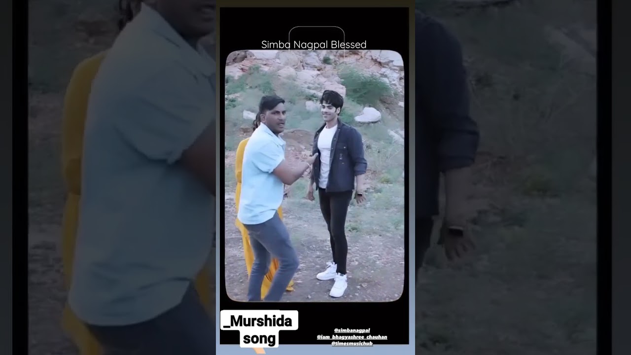 Naagin 6 actor Simba Nagpal shooting time video | Arjit Singh song Murshida, having fun bts 