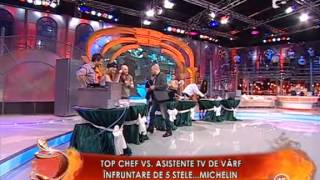 Cele mai sexy asistente TV au gatit alaturi de bucatarii de la Top Chef