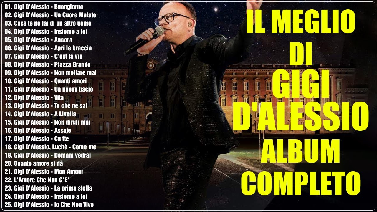 Le più belle canzoni di Gigi D’Alessio - Gigi D’Alessio Canzone Nuova 2026 - Gigi D’Alessio Medley