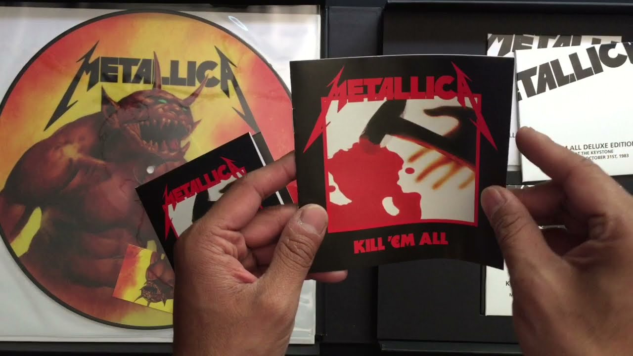 Unboxing METALLICA - Kill 'Em All Deluxe Box-set - YouTube