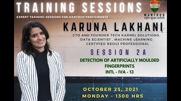 Training Session-PS INTL -IVA -13- Detection of Artificially Moulded Fingerprints- by Karuna Lakhani
