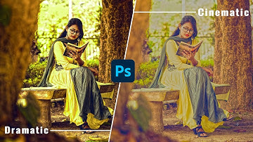 Cinematic/Dramatic Effect| HDR toning Photoshop