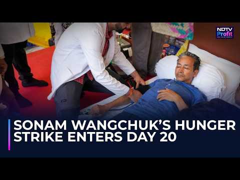Watch: Sonam Wangchuk’s Hunger Strike Enters Day 20 At Jantar Mantar