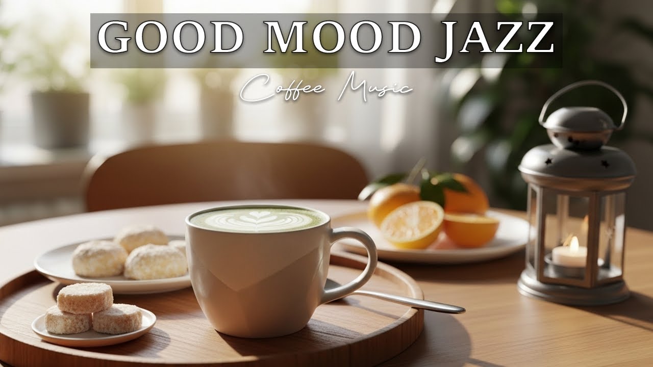 Good Mood Morning Jazz☕Exquisite Coffee Jazz Music & Lightly Bossa Nova Instrumental for Upbeat Mood