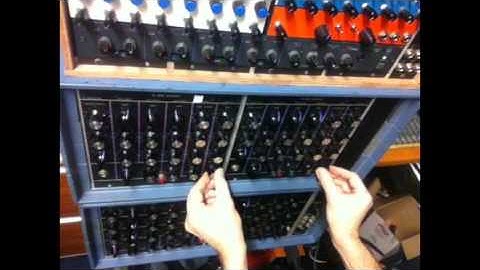 Moog 700 series drum sequence #3